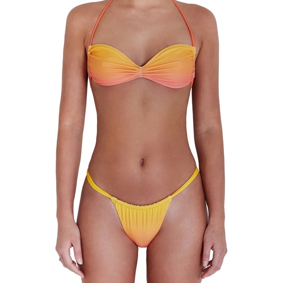 Bamba swim Farrah Top- Sunset. Size S. Could fit xs/s - Picture 3 of 4